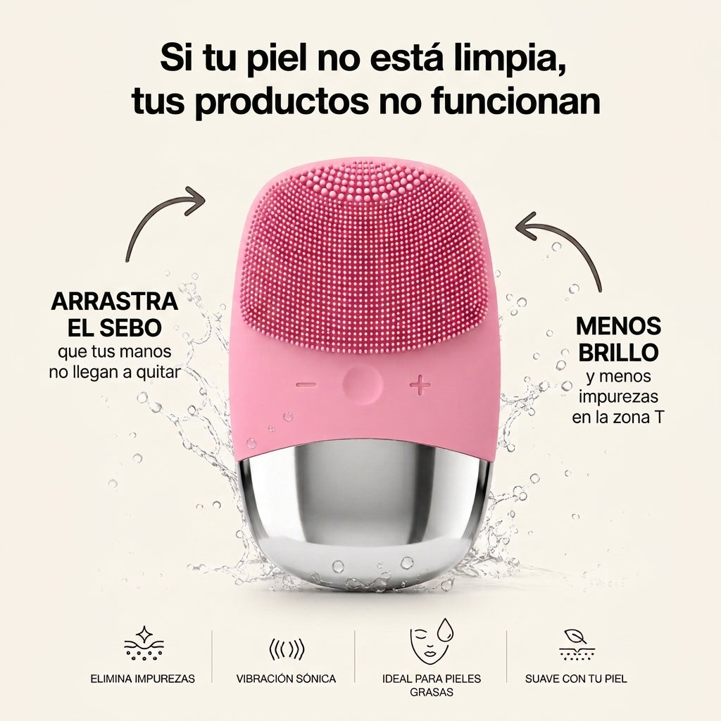 Cepillo Facial Sónico - Healskin